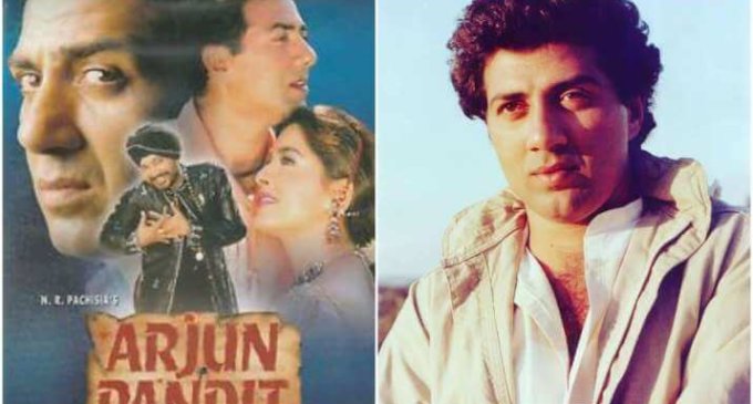 Dubey was impressed with Sunny Deol’s ‘Arjun Pandit’