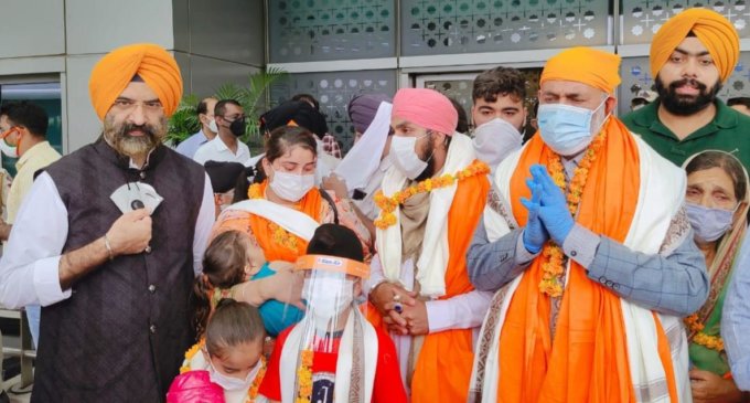 Memories of captivity in Afghanistan slowly vanishing away: Sikh leader after arriving in IndiaÂ