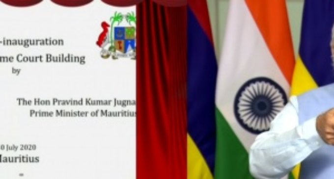 Modi inaugurates Mauritius Supreme Court, takes dig at China