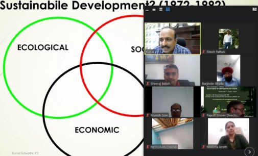 Van Mahotsav celebrated by PGSC via Webinar