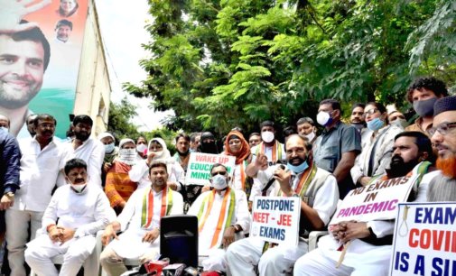 Congress slams govt on NEET, JEE exams