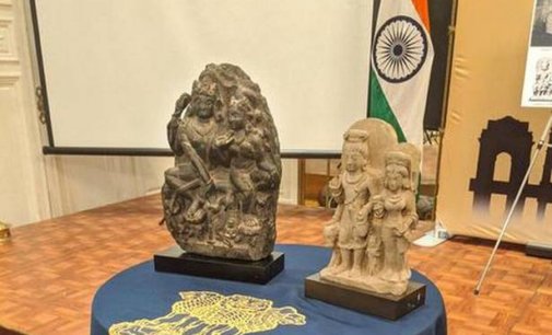 Historic handover of Indian Idols by US authorities
