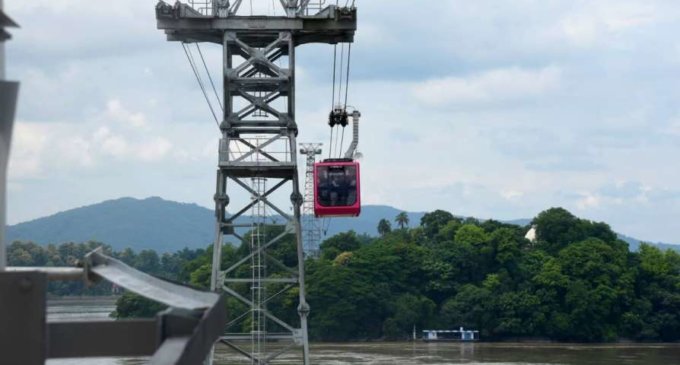 India’s longest river ropeway service launched in Guwahati