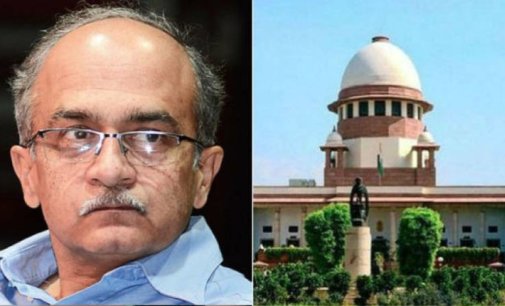 Token fine of Re 1 for Bhushan in contempt case, failing which 3-month in jail