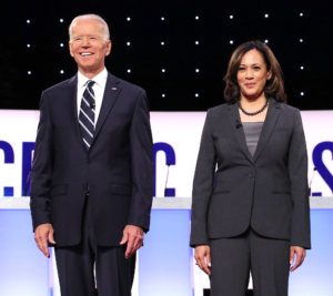 Joe Biden and Kamala Harris