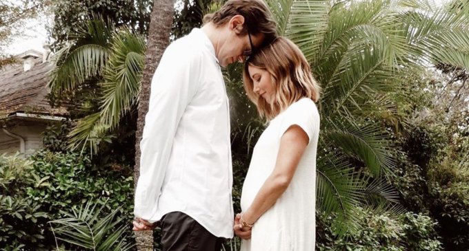 Ashley Tisdale is expecting her first child with husband Christopher French