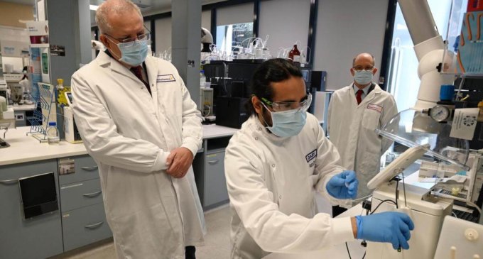 Australians can get free coronavirus vaccine early next year: Morrison