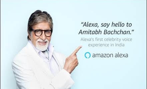 Big B 1st celebrity voice on Amazon Alexa in India