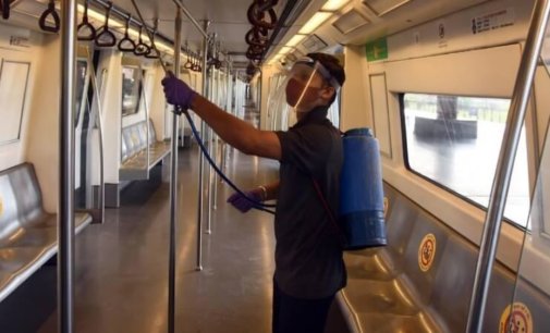 Delhi Metro resumes services on Blue and Pink lines