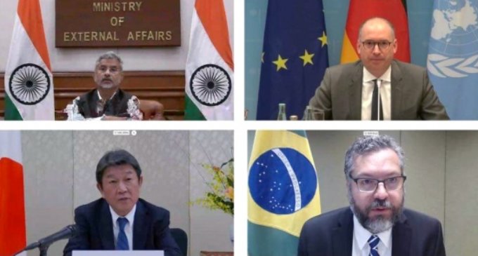 Jaishankar, G4 FMs decry attempts to derail UNSC reformÂ