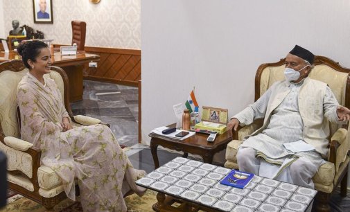 Kangana meets Maha Governor, requests ‘justice be given to me’
