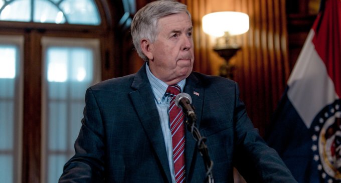 Missouri Governor tests Covid-19 positive