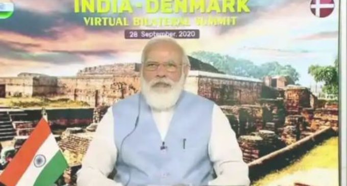 Collaboration between like-minded countries in vaccine development will help deal with COVID-19, PM Modi tells Danish PM