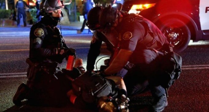 Portland protests: Trump, Biden clash over street violence