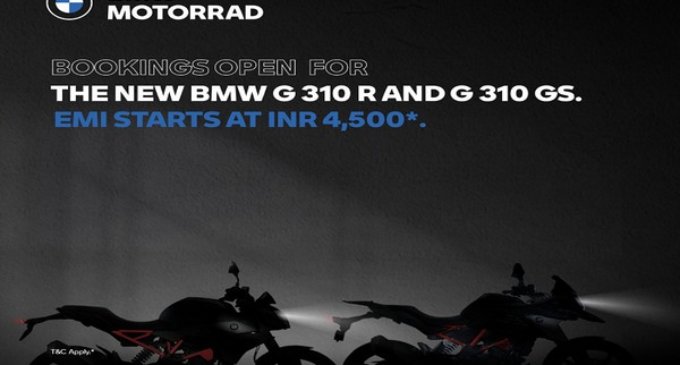 The new BMW G 310 R and BMW G 310 GS at just Rs 4,500 per month