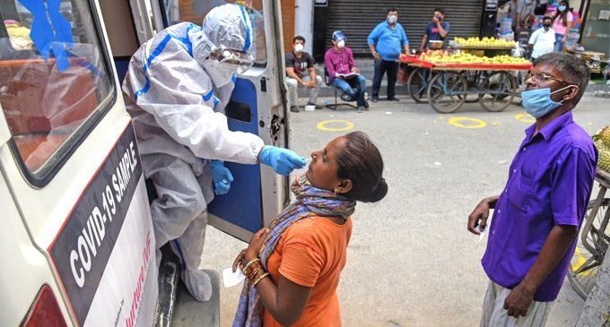 With highest single-day spike of 96,551 cases, India’s COVID-19 tally crosses 45-lakh mark