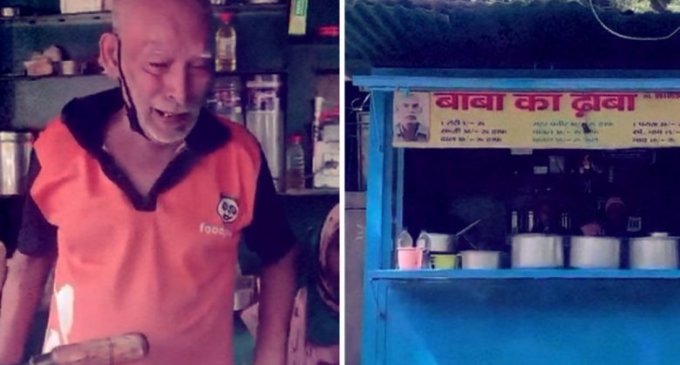#BabaKaDhaba trends as B’wood urges fans to help struggling elderly food stall owners