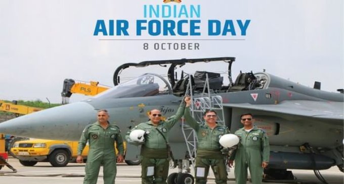 Blue skies, happy landings always: Rajnath, Shah extend greetings to IAF personnel on 88th Air Force Day