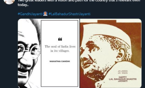 Bollywood extends wishes on 151st Gandhi Jayanti