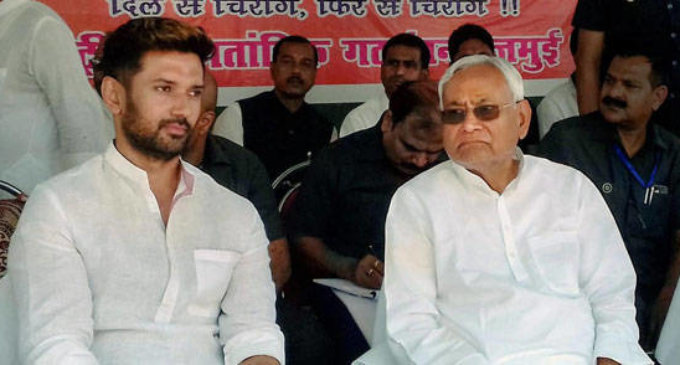 ‘Corrupt’ Nitish Kumar involved in ‘Saat Nischay’ scam, will be sent to jail if found guilty: Chirag Paswan