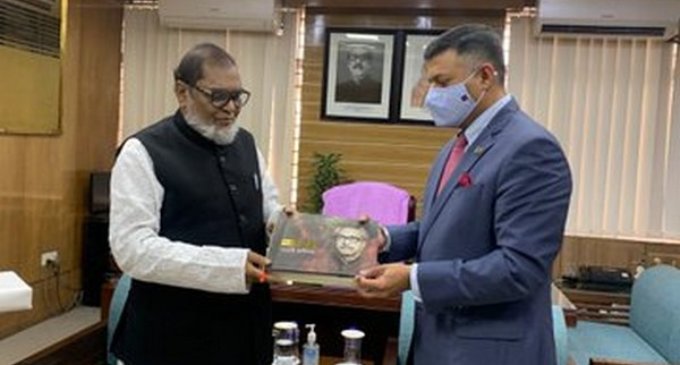 Indian envoy meets Bangladesh Minister, discusses commemoration of 50 years of Liberation War