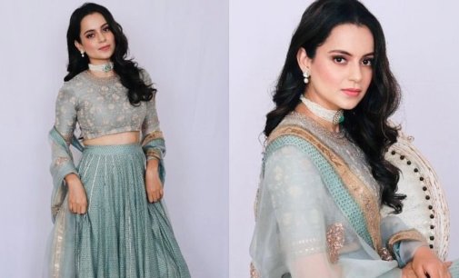 Kangana Ranaut dazzles in pastel lehenga for cousin’s wedding
