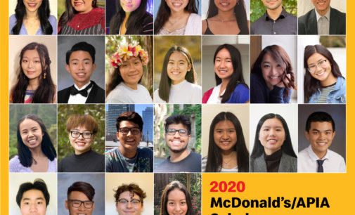 McDonald/APIA scholarship for minority students