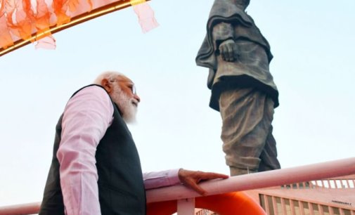 PM Modi pays tribute to Sardar Vallabhbhai Patel on his birth anniversary at Statue of Unity