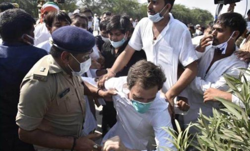 Rahul Gandhi, Priyanka arrested while on way to Hathras to meet gangrape victim’s family