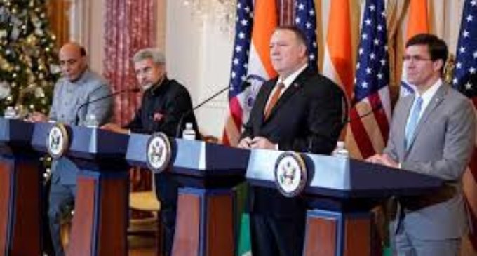 US will probably discuss India-China border situation during 2+2 dialogue: State Dept official