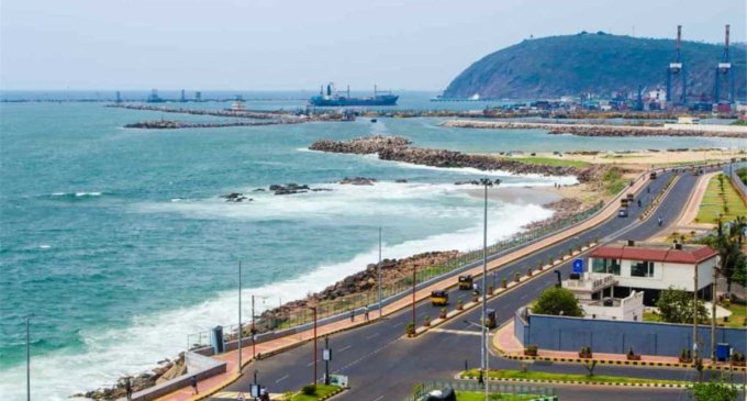 Vizag beach earns internationally acclaimed ‘Blue Flag’