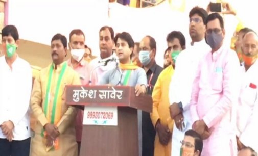 When CM Chouhan and I have joined hands, there’s nothing left in the opposition: Scindia