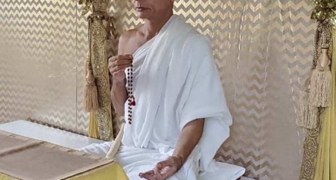 Fasting Jain Saint Acharya Hans Ratna Maharaj