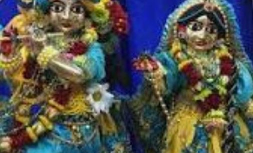 Celebrating Govardhan Puja at ISKCON Boston