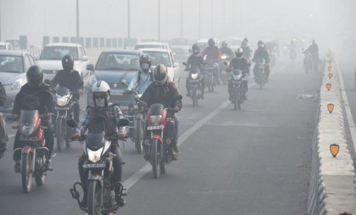 Delhi’s air slips back to ‘very poor’ from ‘severe’ category