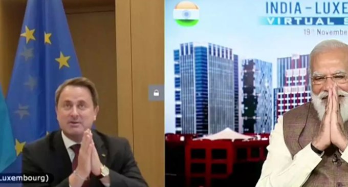 Belief in democracy, rule of law, freedom strengthens India-Luxembourg partnership: PM Modi