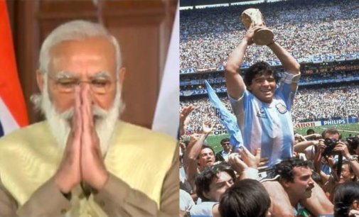 Maradona was the maestro of football, his untimely demise has saddened us all: PM Modi