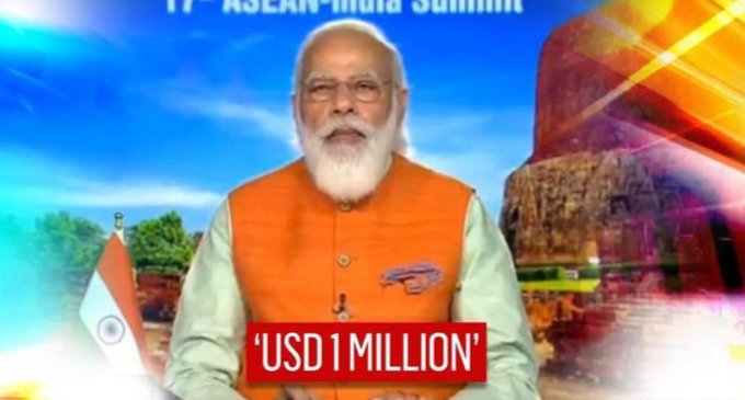 PM Modi announces USD 1 million aid to Covid-19 ASEAN Response Fund
