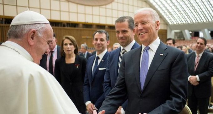 Pope Francis congratulates US President-elect Joe Biden, offers blessings