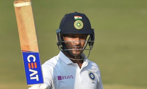 Mayank Agarwal becomes third-fastest Indian to score 1000 Test runs