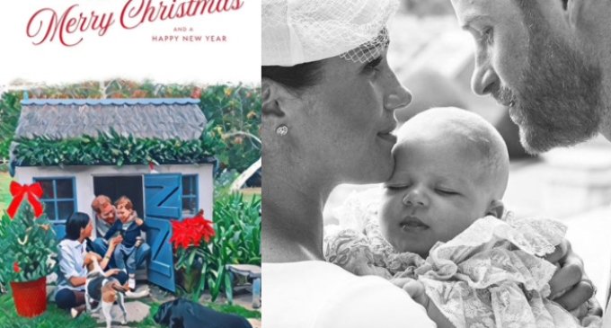 Meghan Markle Prince Harry S Christmas Card Featuring Son Archie Revealed India Post News Paper