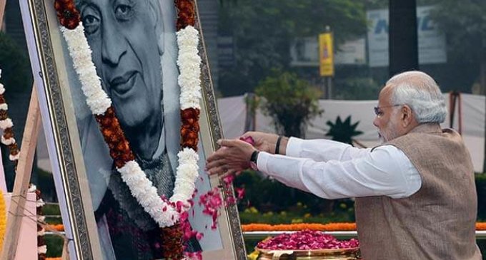 PM Modi pays tribute to Sardar Patel on his death anniversary