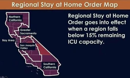 State of California – Regional Stay At Home Order