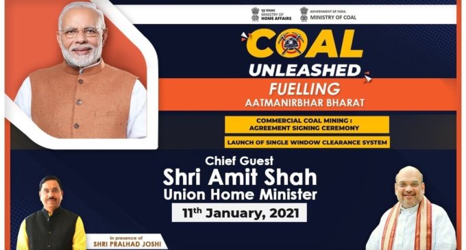Amit Shah to launch ‘Single Window Clearance System’ for coal mines today