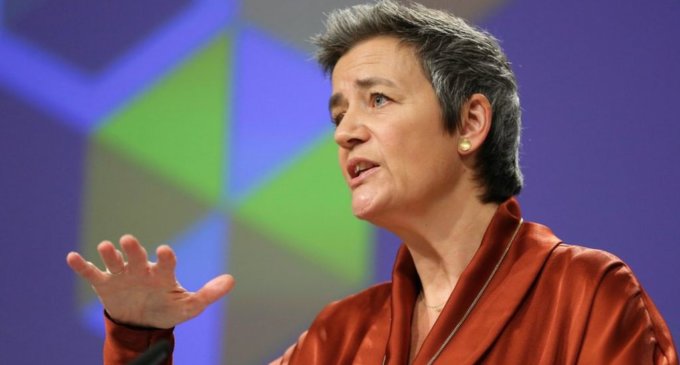 EU calls on US to create common rulebook for tech giants