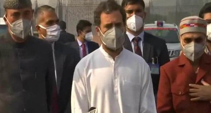 Farmers fighting for their rights against powerful forces: Rahul Gandhi