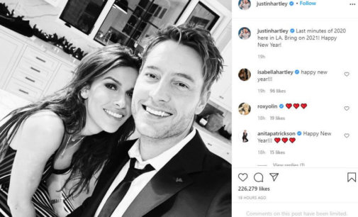 Justin Hartley goes Instagram official with girlfriend Sofia Pernas