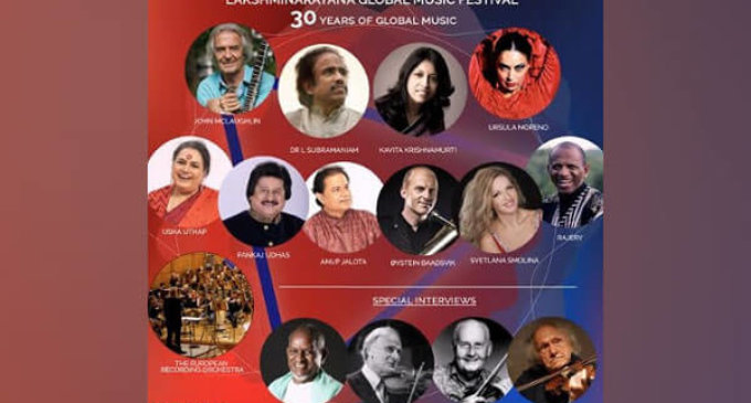 National and International Artists to Perform in 30th Lakshminarayana Global Music Festival