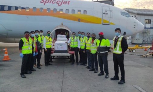 SpiceJet carries India’s first consignment of Covid vaccine ‘Covidshield’ from Pune to Delhi