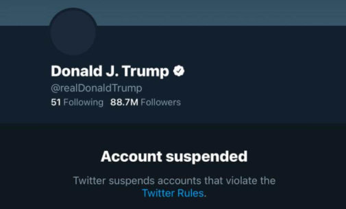 YouTube to suspend Trump’s channel